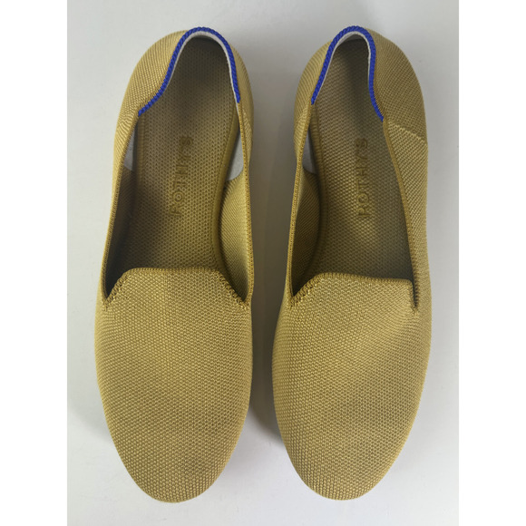 Rothy’s LemonDrop Loafers Round Toe Ballet Flat Slip On Knit Yellow Shoes 8.5 - Picture 15 of 16